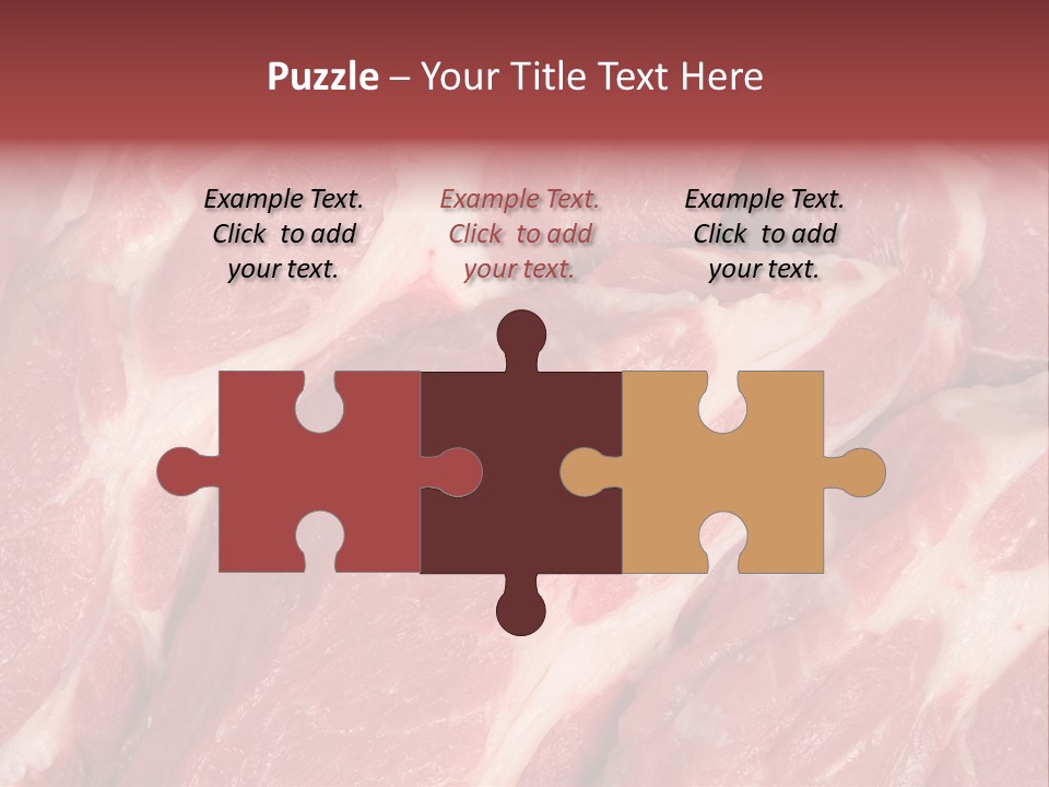 Uncooked Cooking Close Up PowerPoint Template