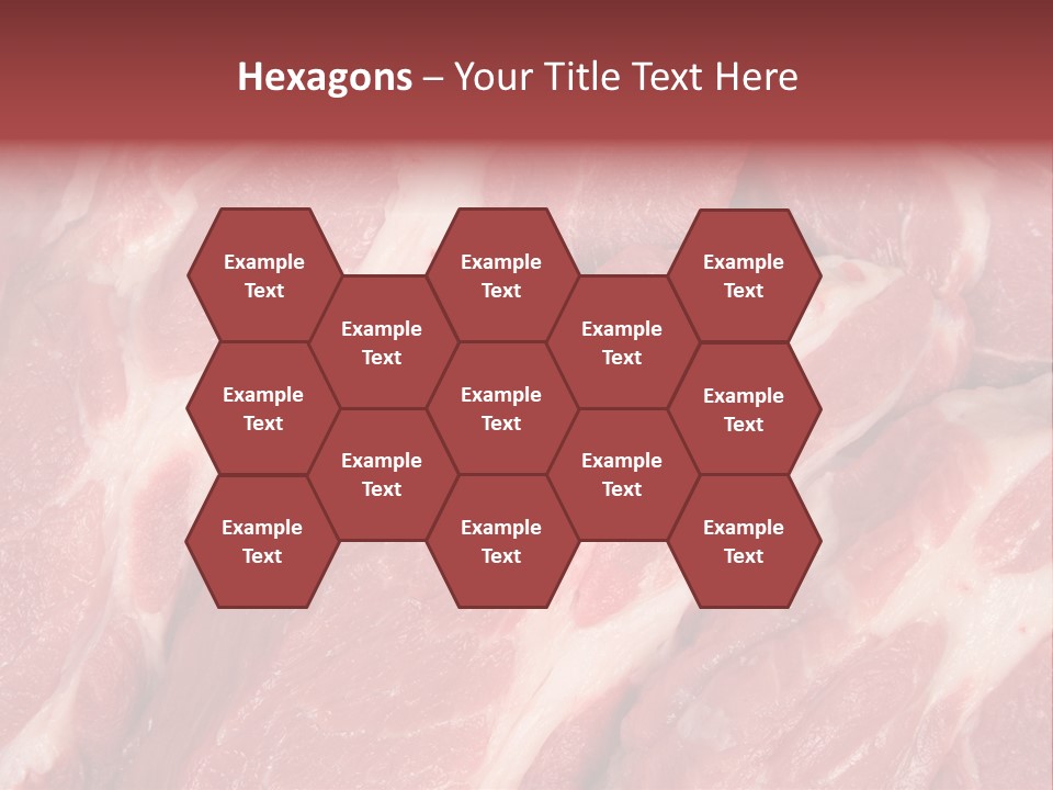 Uncooked Cooking Close Up PowerPoint Template