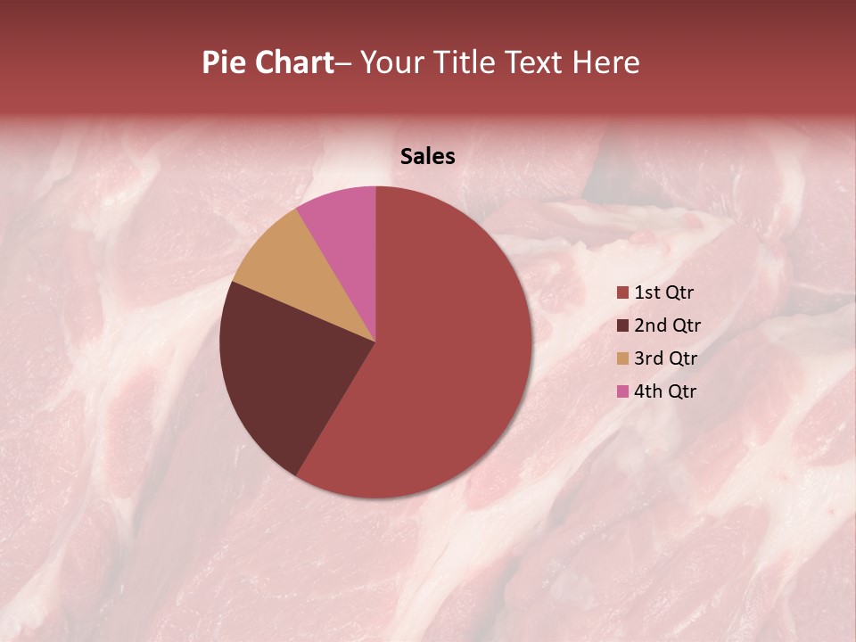 Uncooked Cooking Close Up PowerPoint Template