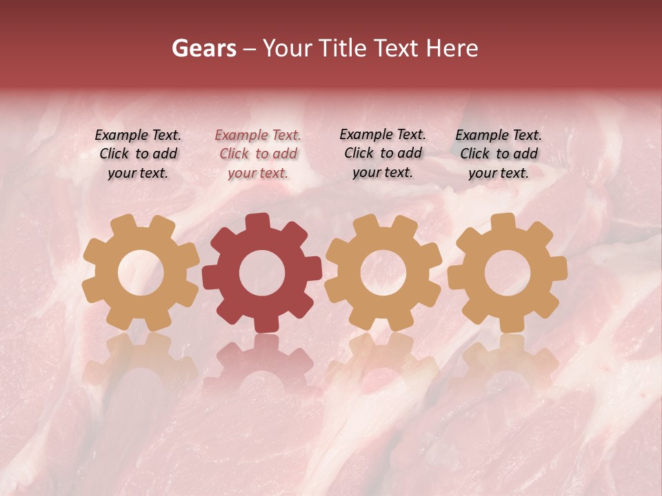 Uncooked Cooking Close Up PowerPoint Template