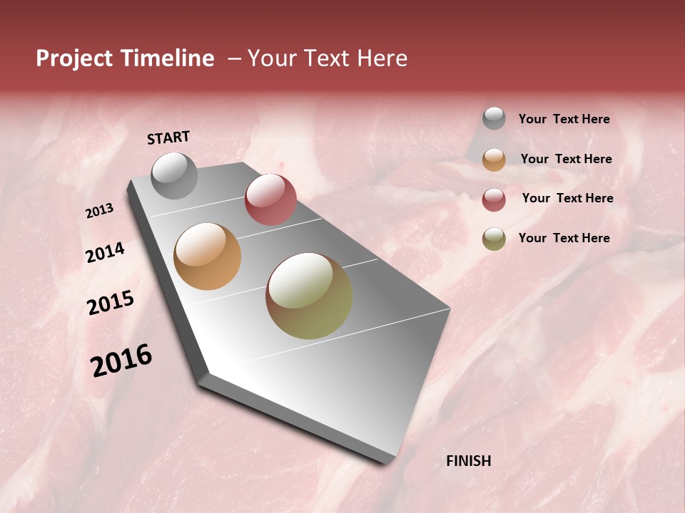 Uncooked Cooking Close Up PowerPoint Template