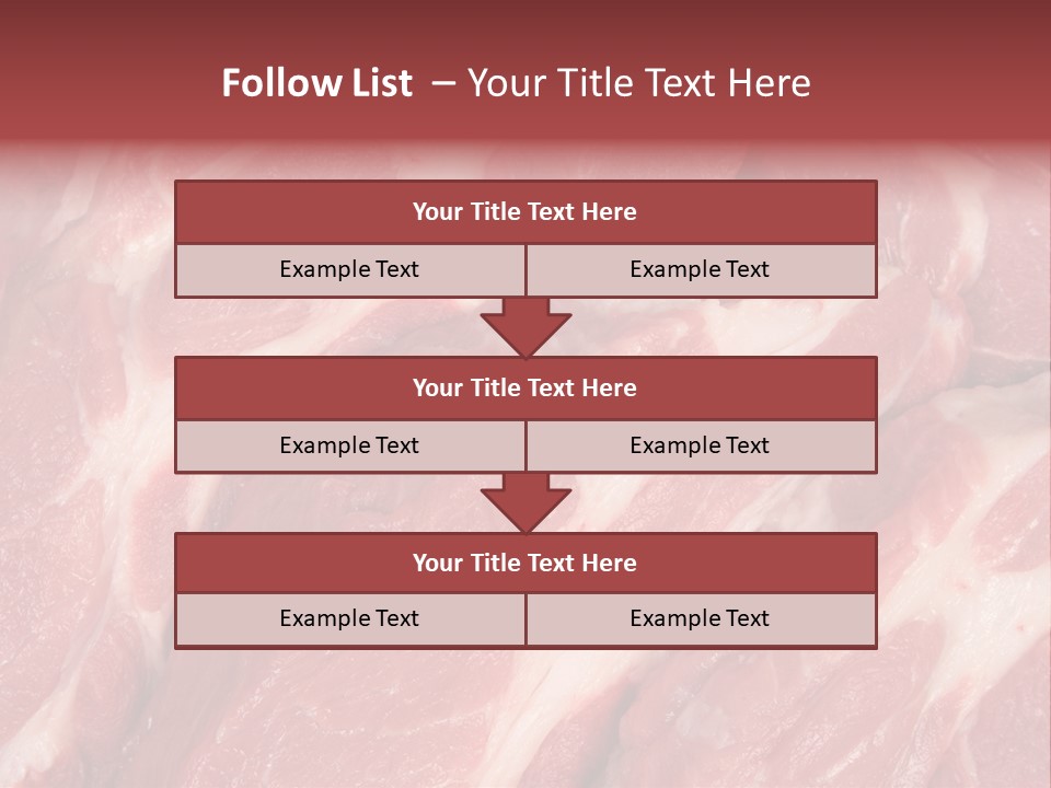 Uncooked Cooking Close Up PowerPoint Template