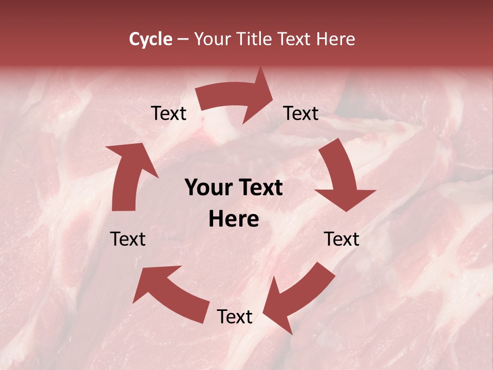 Uncooked Cooking Close Up PowerPoint Template