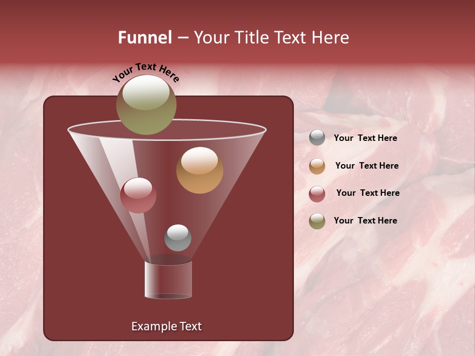 Uncooked Cooking Close Up PowerPoint Template
