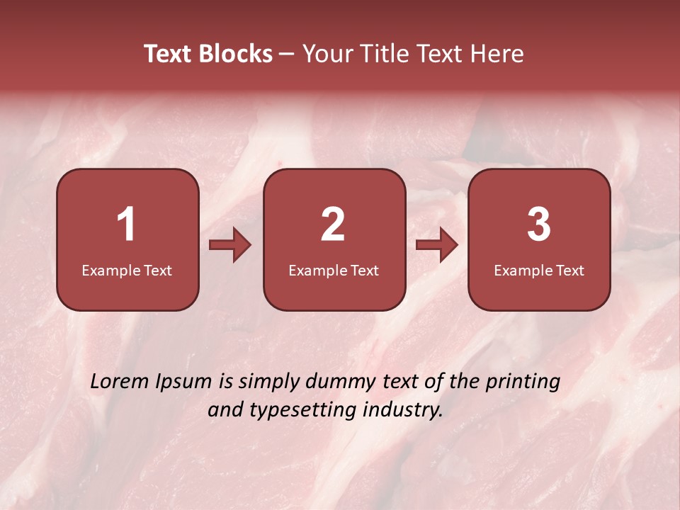 Uncooked Cooking Close Up PowerPoint Template