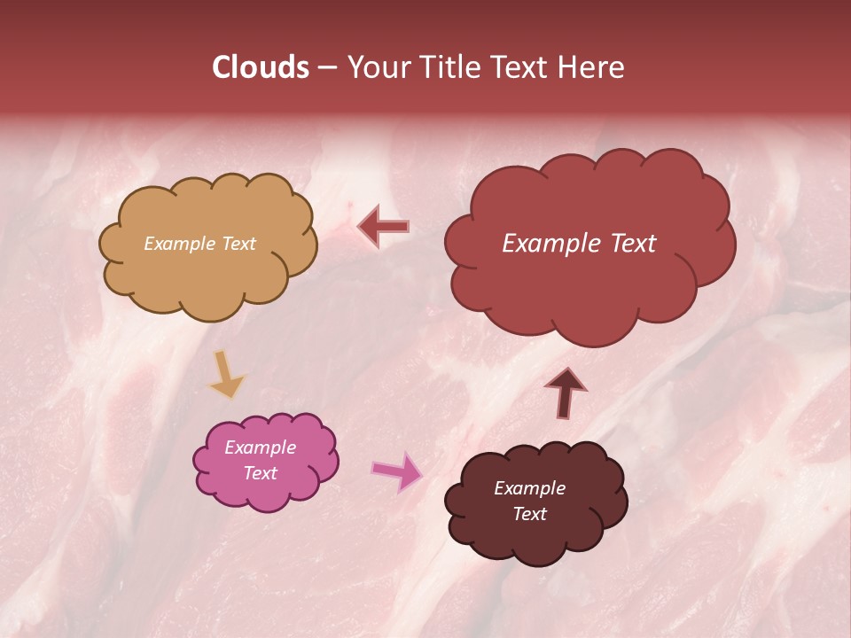 Uncooked Cooking Close Up PowerPoint Template