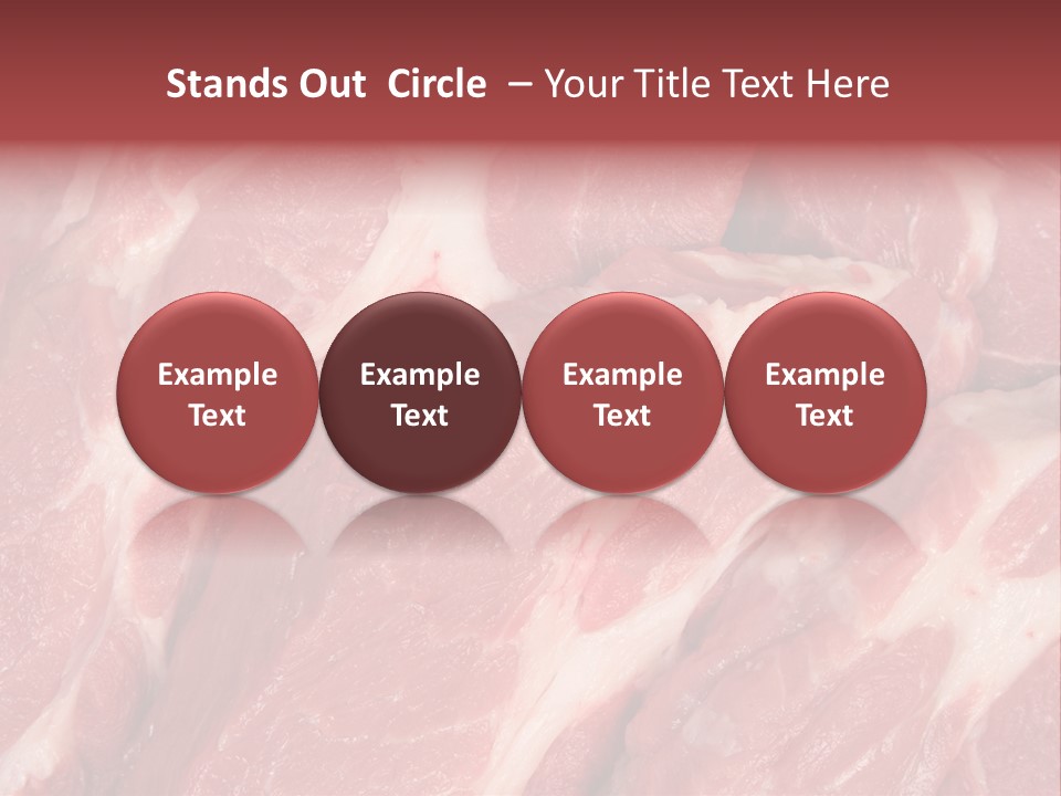 Uncooked Cooking Close Up PowerPoint Template