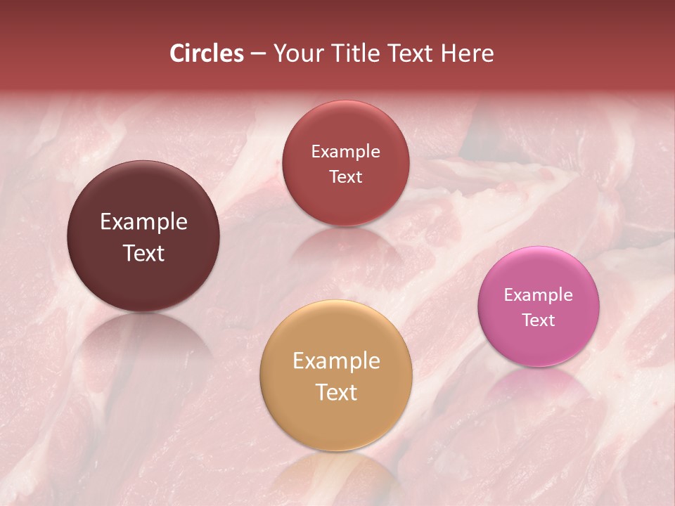 Uncooked Cooking Close Up PowerPoint Template