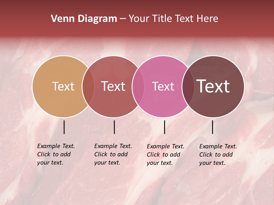 Uncooked Cooking Close Up PowerPoint Template