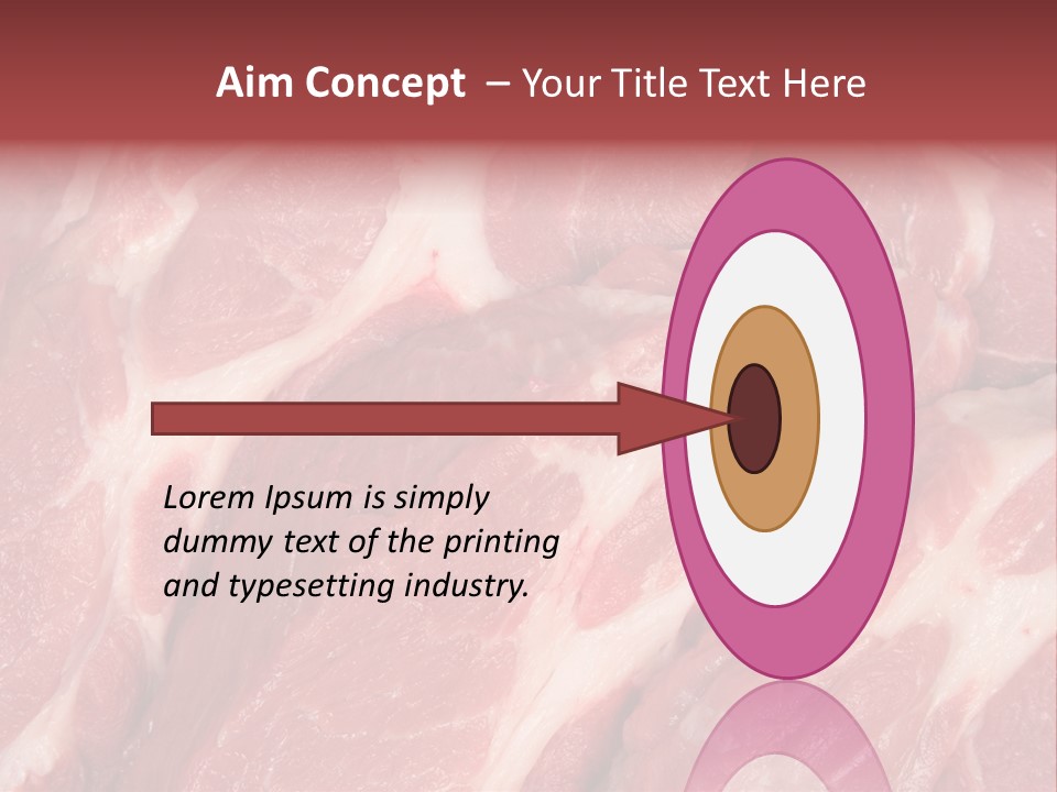 Uncooked Cooking Close Up PowerPoint Template