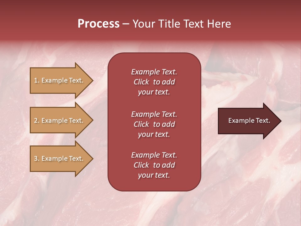 Uncooked Cooking Close Up PowerPoint Template