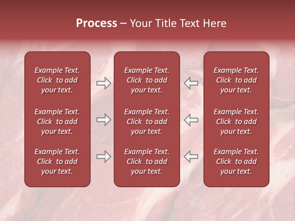 Uncooked Cooking Close Up PowerPoint Template