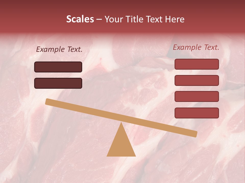 Uncooked Cooking Close Up PowerPoint Template