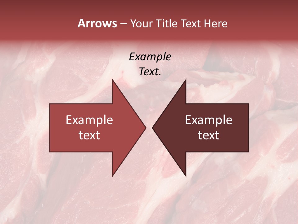 Uncooked Cooking Close Up PowerPoint Template