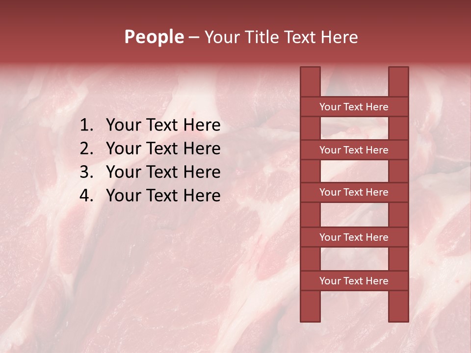 Uncooked Cooking Close Up PowerPoint Template