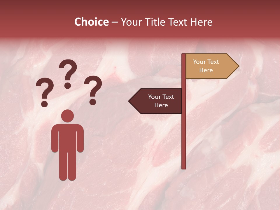 Uncooked Cooking Close Up PowerPoint Template