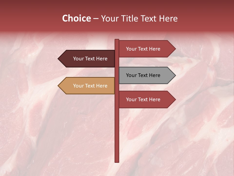 Uncooked Cooking Close Up PowerPoint Template