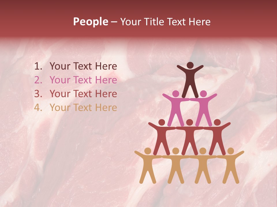 Uncooked Cooking Close Up PowerPoint Template