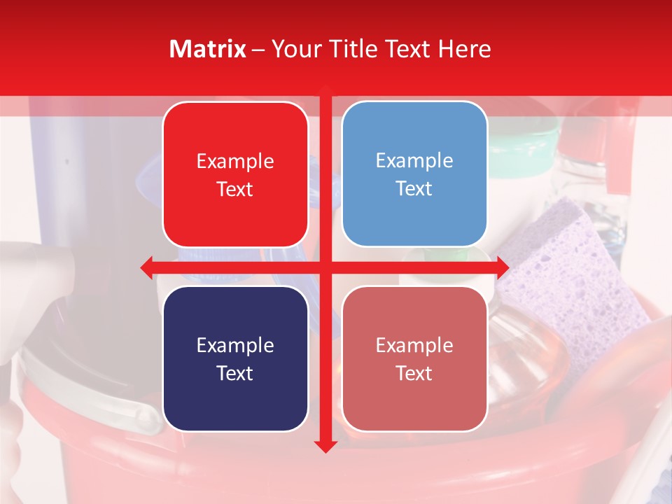 Sponge Upkeep Maid PowerPoint Template