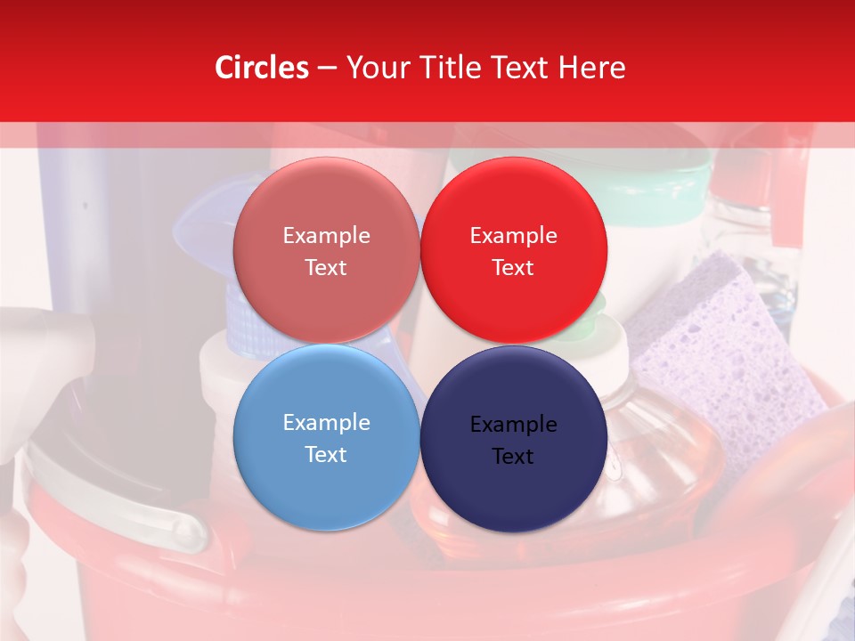 Sponge Upkeep Maid PowerPoint Template