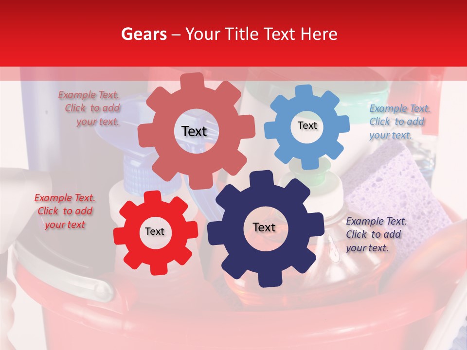 Sponge Upkeep Maid PowerPoint Template