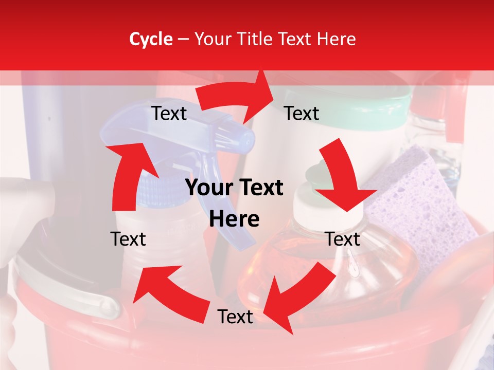 Sponge Upkeep Maid PowerPoint Template