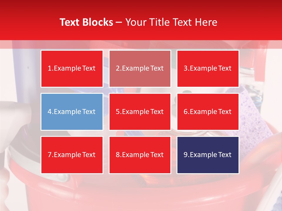 Sponge Upkeep Maid PowerPoint Template