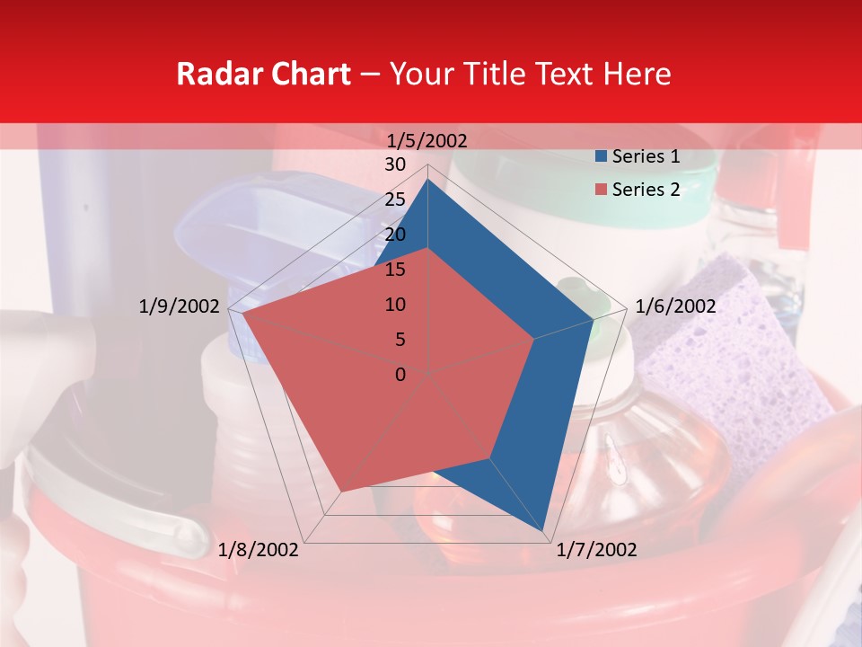 Sponge Upkeep Maid PowerPoint Template