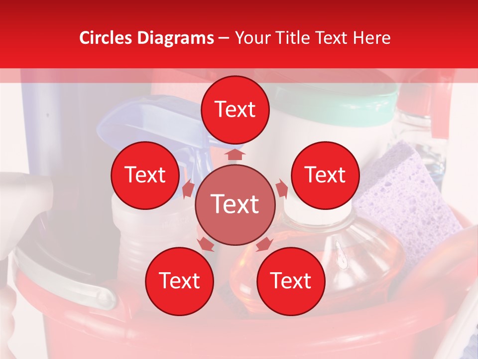 Sponge Upkeep Maid PowerPoint Template