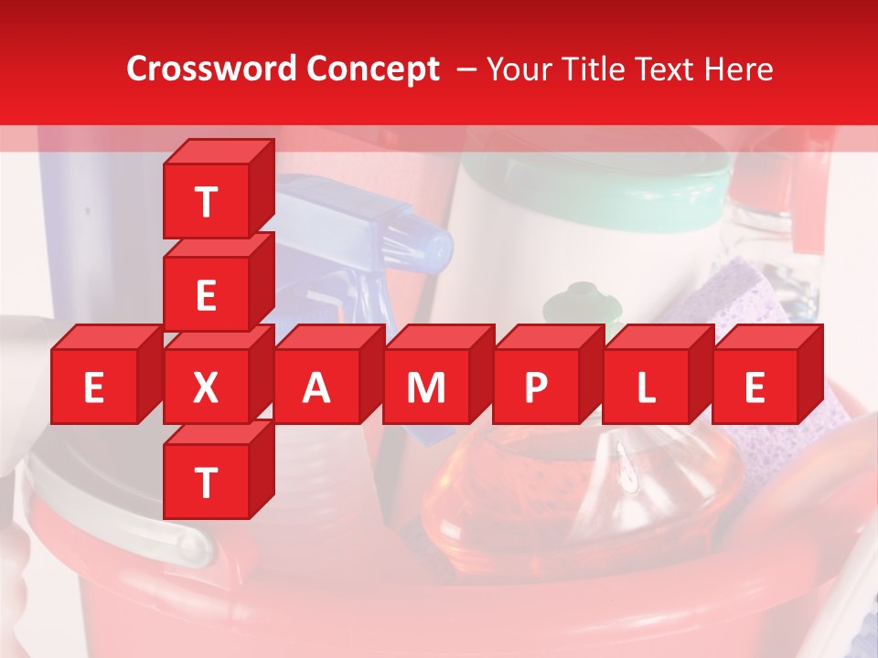 Sponge Upkeep Maid PowerPoint Template