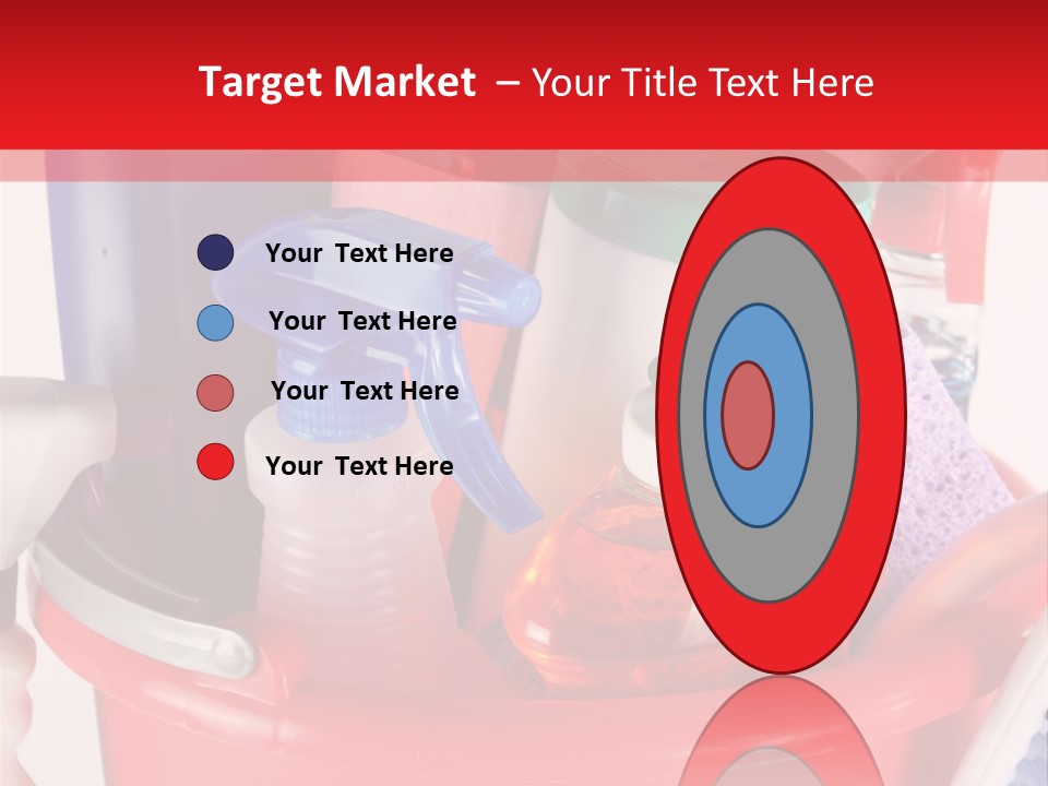 Sponge Upkeep Maid PowerPoint Template