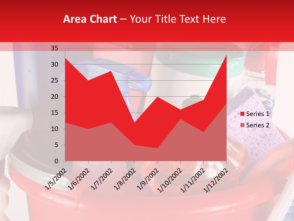 Sponge Upkeep Maid PowerPoint Template