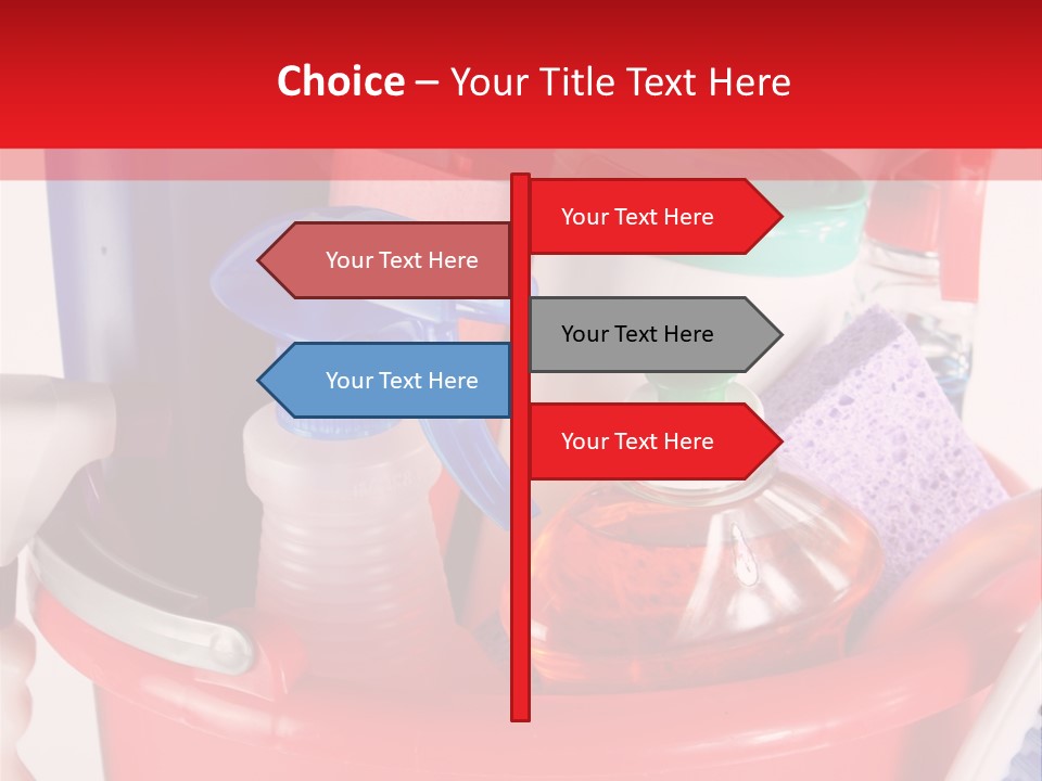 Sponge Upkeep Maid PowerPoint Template