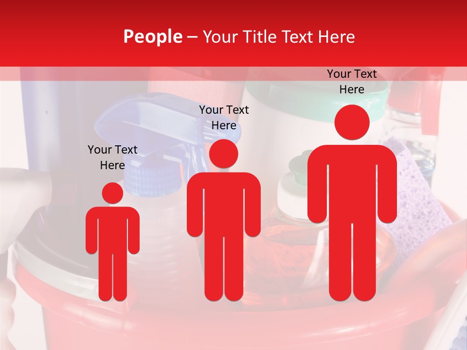 Sponge Upkeep Maid PowerPoint Template