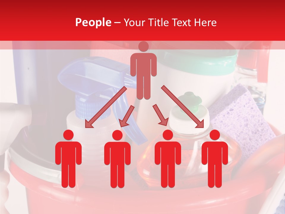 Sponge Upkeep Maid PowerPoint Template