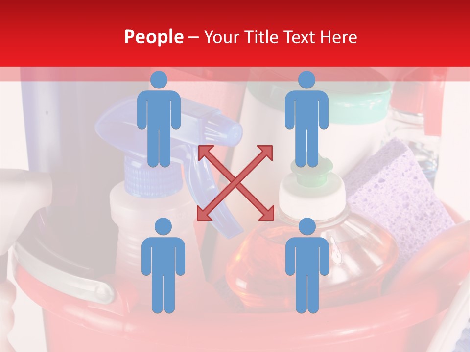 Sponge Upkeep Maid PowerPoint Template