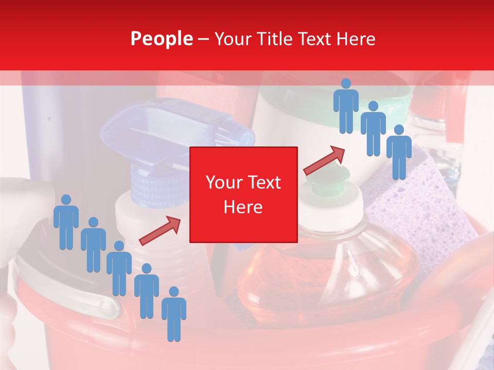 Sponge Upkeep Maid PowerPoint Template