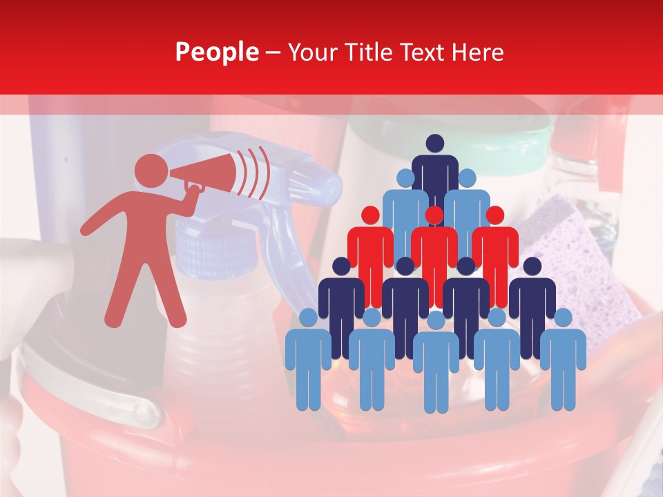 Sponge Upkeep Maid PowerPoint Template