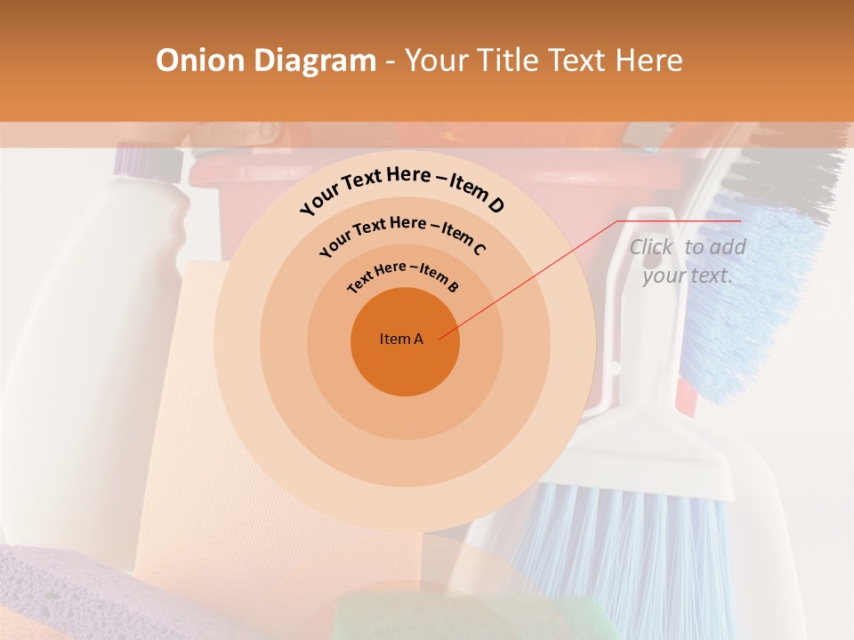 Bucket Housework Polish PowerPoint Template