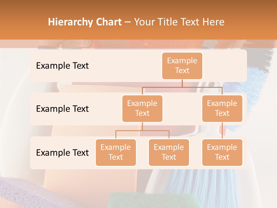 Bucket Housework Polish PowerPoint Template