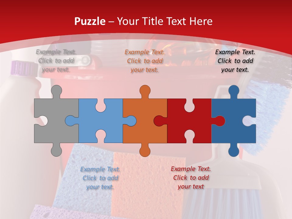 Scrub Spray Upkeep PowerPoint Template