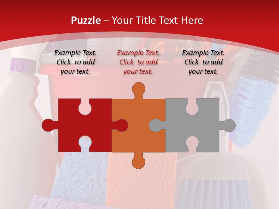 Scrub Spray Upkeep PowerPoint Template