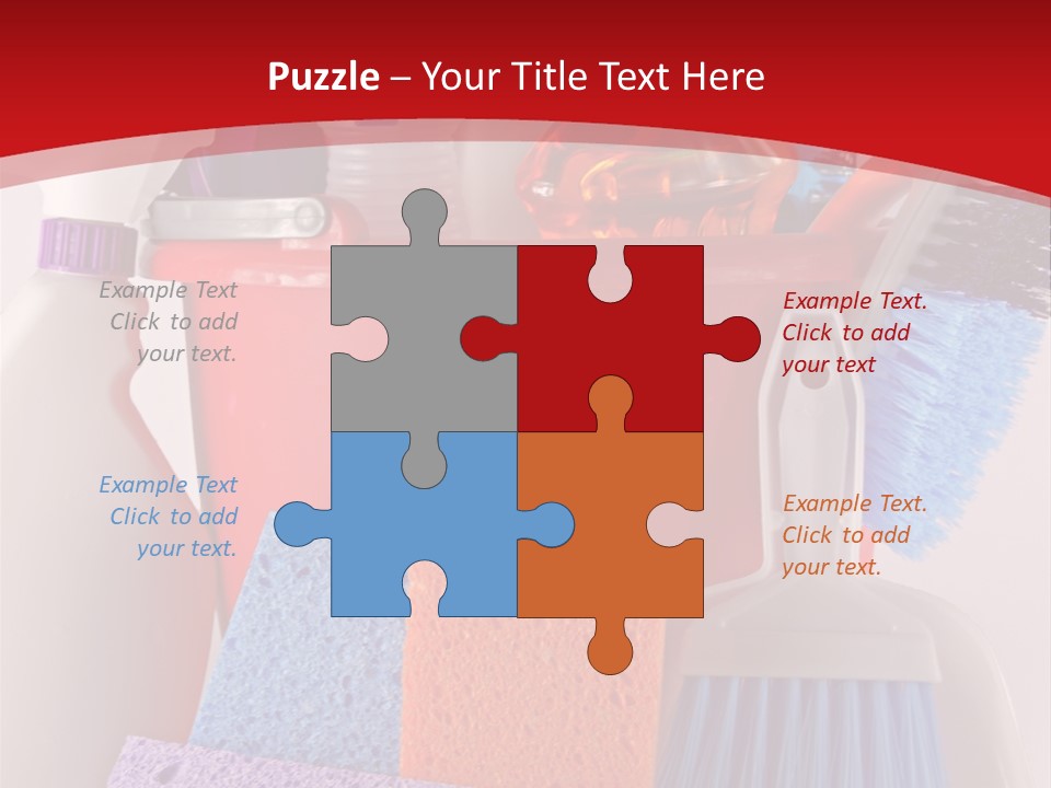 Scrub Spray Upkeep PowerPoint Template