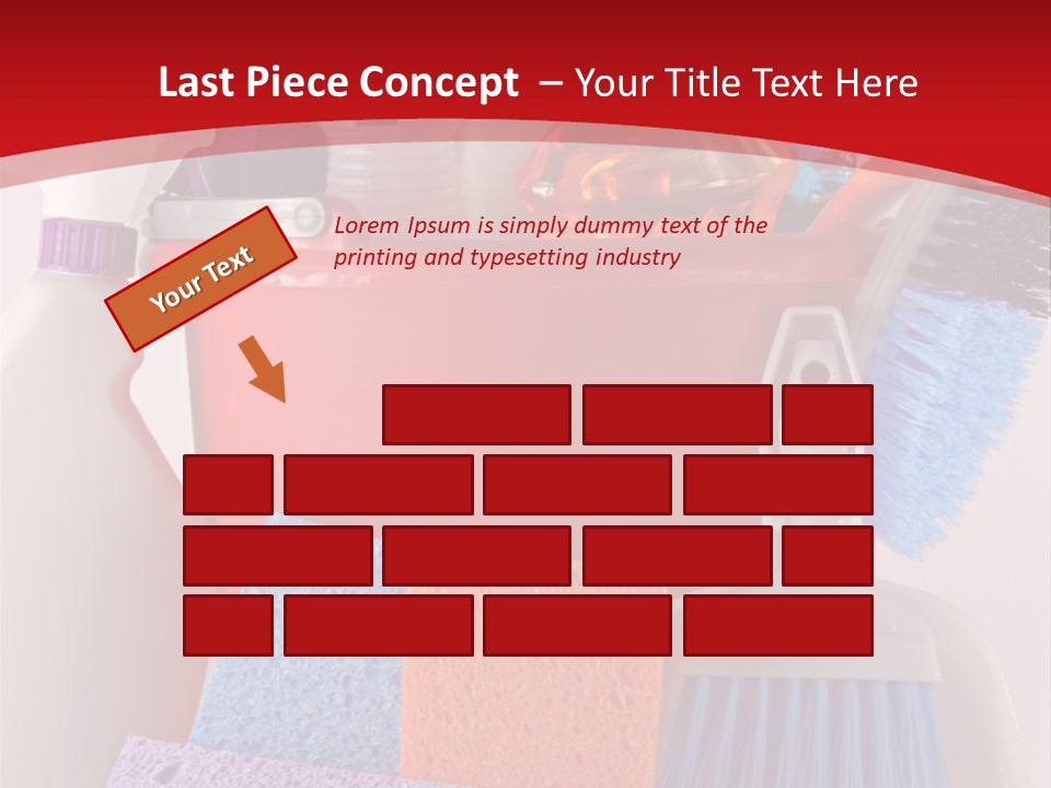 Scrub Spray Upkeep PowerPoint Template