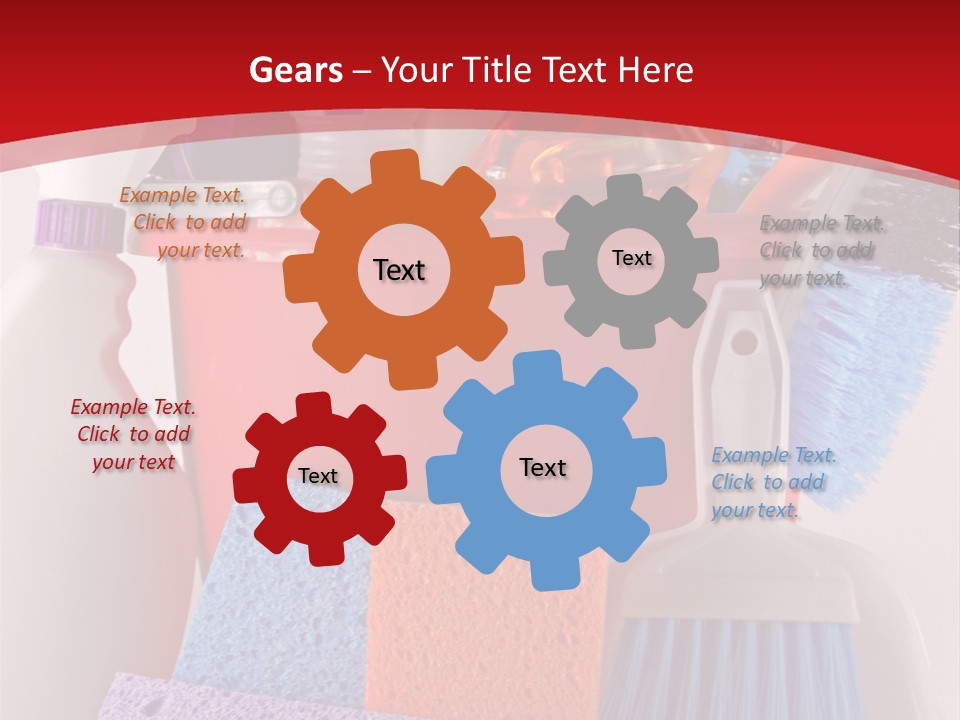 Scrub Spray Upkeep PowerPoint Template