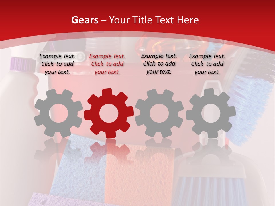 Scrub Spray Upkeep PowerPoint Template