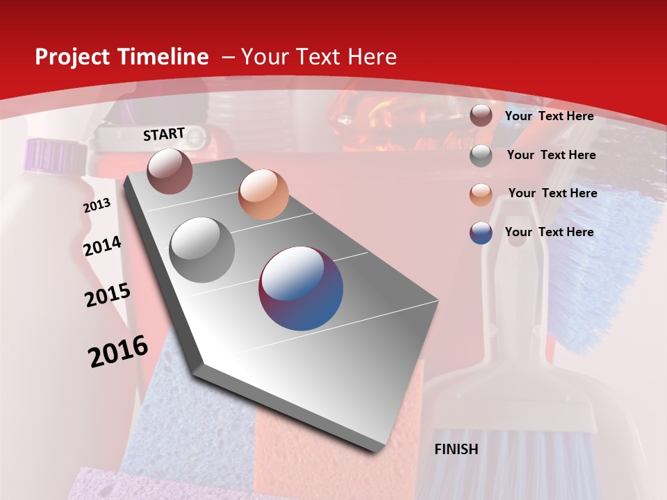 Scrub Spray Upkeep PowerPoint Template