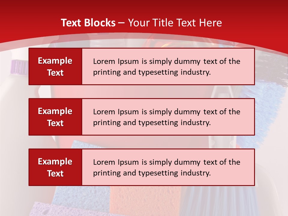 Scrub Spray Upkeep PowerPoint Template