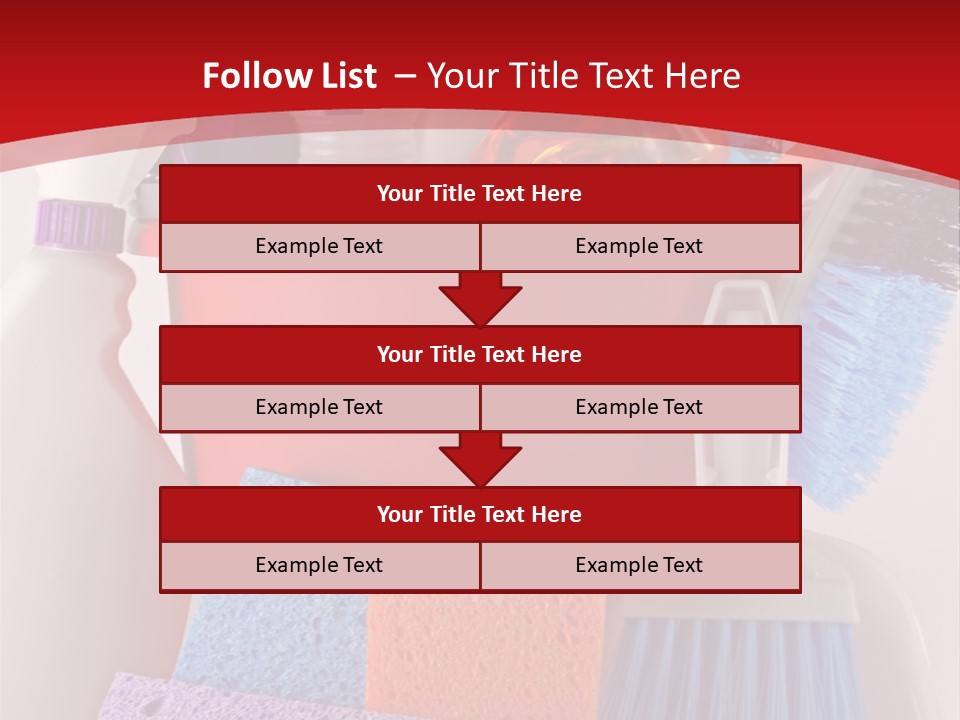 Scrub Spray Upkeep PowerPoint Template