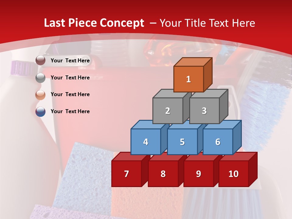 Scrub Spray Upkeep PowerPoint Template